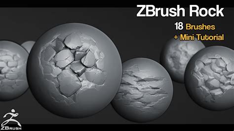 These brushes are free and you can use them for both, personal and commercial work. . Zbrush rock brushes free download